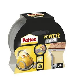 Univerzális ragasztószalag, 50 mm x 25 m, HENKEL Pattex Power Tap, ezüst